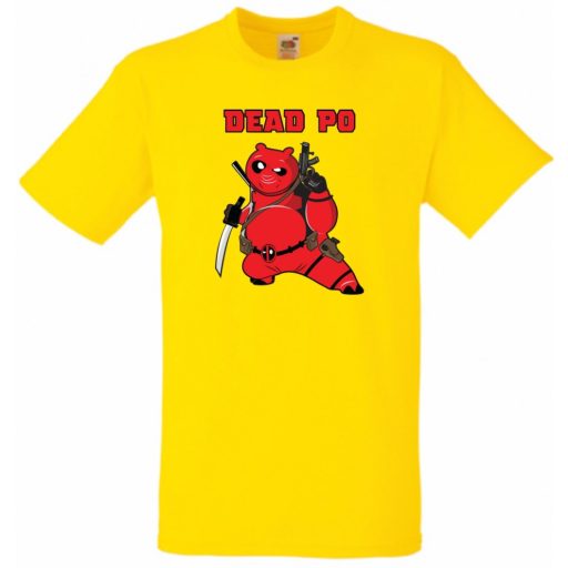 Humor hősök DeadPo - Deadpool stílusban gyerek rövid ujjú póló