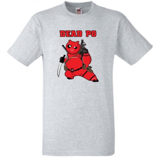 Humor hősök DeadPo - Deadpool stílusban gyerek rövid ujjú póló