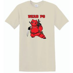   Humor hősök DeadPo - Deadpool stílusban férfi rövid ujjú póló