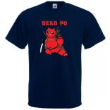 Humor hősök DeadPo - Deadpool stílusban férfi rövid ujjú póló