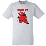 Humor hősök DeadPo - Deadpool stílusban férfi rövid ujjú póló