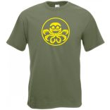 Funny Hydra - ellenfél férfi rövid ujjú póló