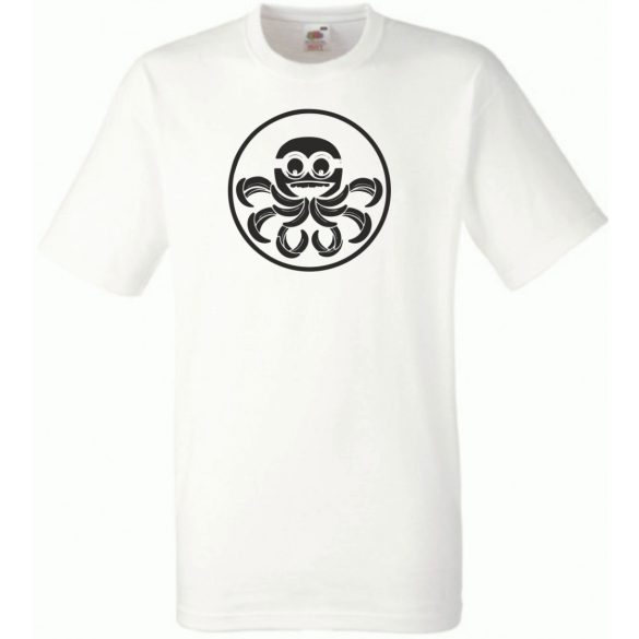 Funny Hydra - ellenfél férfi rövid ujjú póló