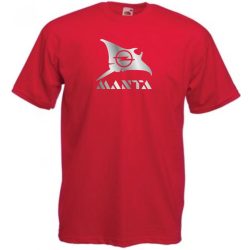 Autó fan Opel Manta férfi rövid ujjú póló