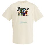 Humor - Minecraft inspire Bosszúállók férfi rövid ujjú póló