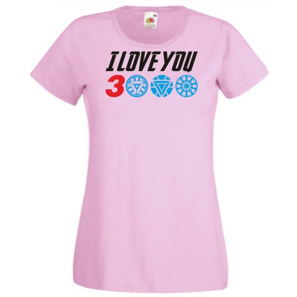 I Love You 3000 - Szeretlek háromezerszer női rövid ujjú póló