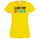 I Love You 3000 - Szeretlek háromezerszer női rövid ujjú póló