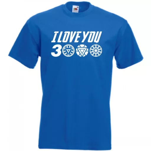 I Love You 3000 - Szeretlek háromezerszer férfi rövid ujjú póló