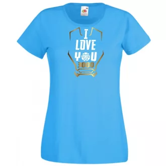   I Love You 3000 - Szeretlek háromezerszer női rövid ujjú póló