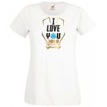 I Love You 3000 - Szeretlek háromezerszer női rövid ujjú póló