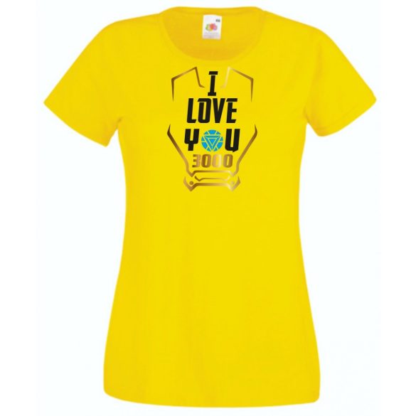 I Love You 3000 - Szeretlek háromezerszer női rövid ujjú póló