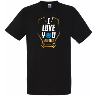   I Love You 3000 - Szeretlek háromezerszer férfi rövid ujjú póló