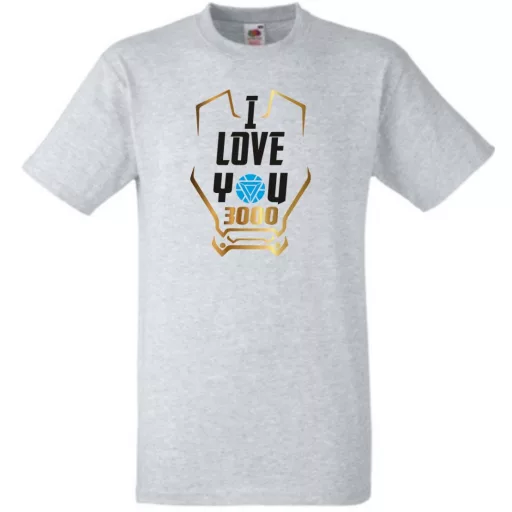 I Love You 3000 - Szeretlek háromezerszer férfi rövid ujjú póló