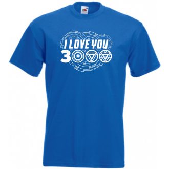   I Love You 3000 - Szeretlek háromezerszer férfi rövid ujjú póló