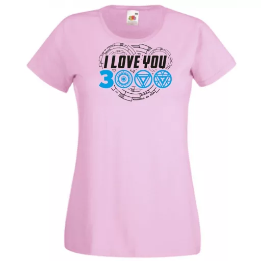 I Love You 3000 - Szeretlek háromezerszer női rövid ujjú póló