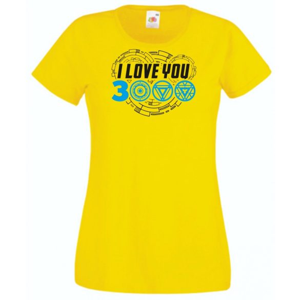 I Love You 3000 - Szeretlek háromezerszer női rövid ujjú póló