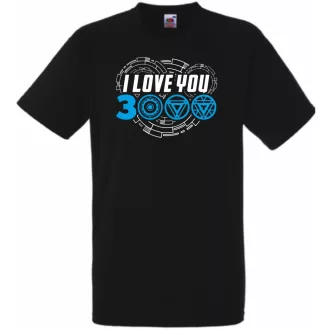   I Love You 3000 - Szeretlek háromezerszer férfi rövid ujjú póló