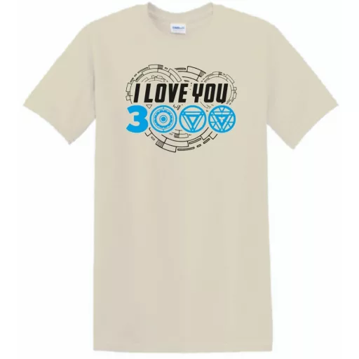 I Love You 3000 - Szeretlek háromezerszer férfi rövid ujjú póló