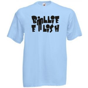 Fan - Billie Eilish szöveg gyerek rövid ujjú póló