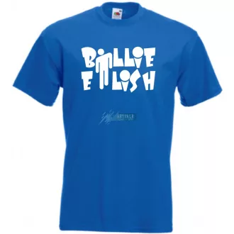 Fan - Billie Eilish szöveg gyerek rövid ujjú póló