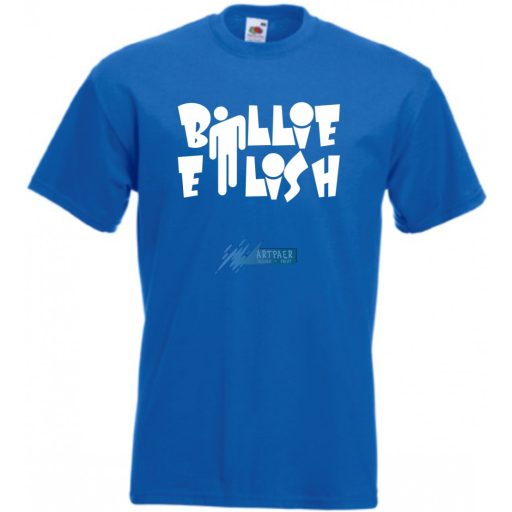 Fan - Billie Eilish szöveg gyerek rövid ujjú póló