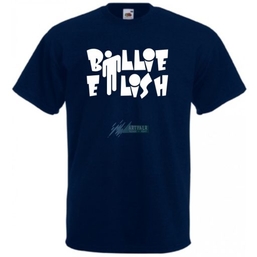 Fan - Billie Eilish szöveg gyerek rövid ujjú póló