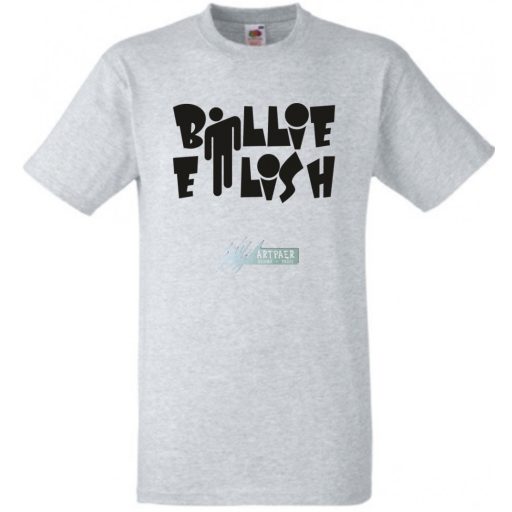 Fan - Billie Eilish szöveg gyerek rövid ujjú póló