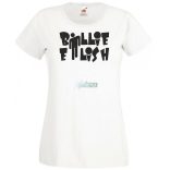 Fan - Billie Eilish szöveg női rövid ujjú póló