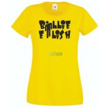 Fan - Billie Eilish szöveg női rövid ujjú póló