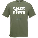 Fan - Billie Eilish szöveg férfi rövid ujjú póló