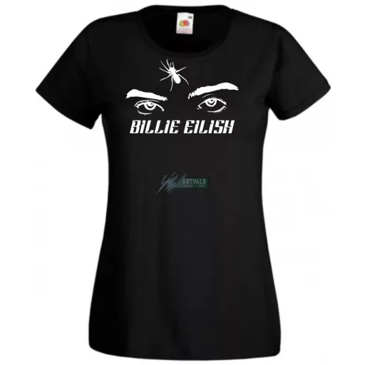 Fan - Billie Eilish szemek női rövid ujjú póló