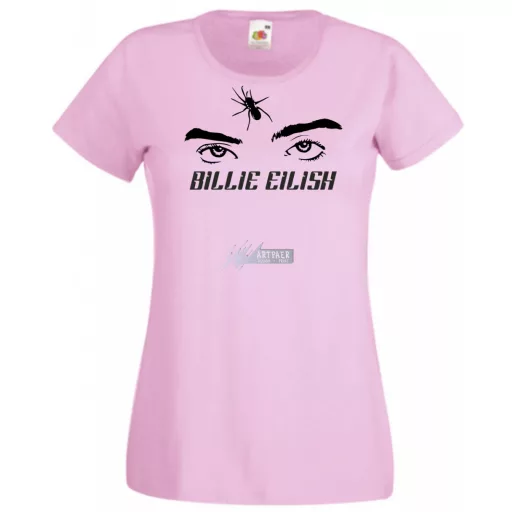Fan - Billie Eilish szemek női rövid ujjú póló