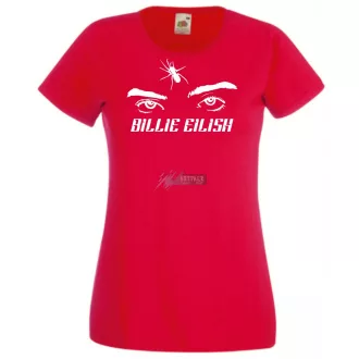 Fan - Billie Eilish szemek női rövid ujjú póló