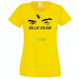 Fan - Billie Eilish szemek női rövid ujjú póló