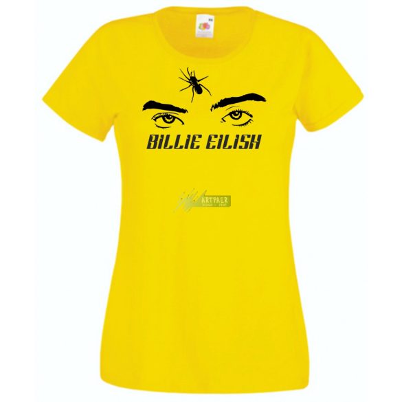 Fan - Billie Eilish szemek női rövid ujjú póló