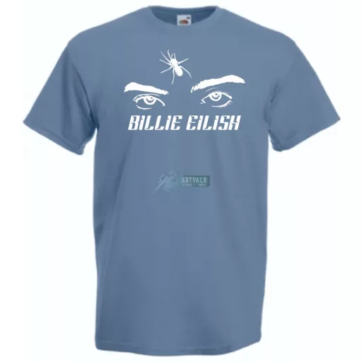 Fan - Billie Eilish szemek férfi rövid ujjú póló