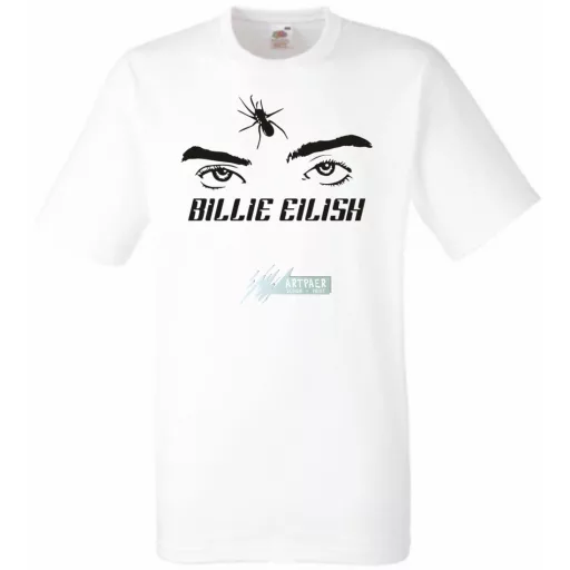 Fan - Billie Eilish szemek férfi rövid ujjú póló