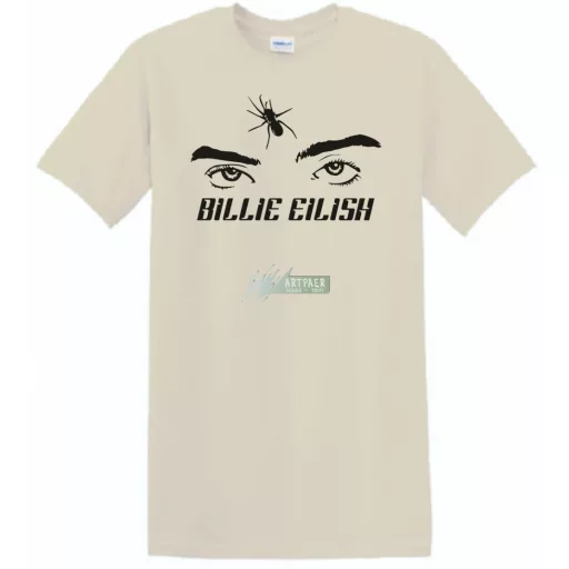 Fan - Billie Eilish szemek férfi rövid ujjú póló