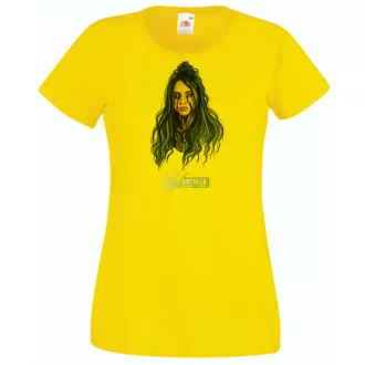 Fan - Billie Eilish gyászol női rövid ujjú póló