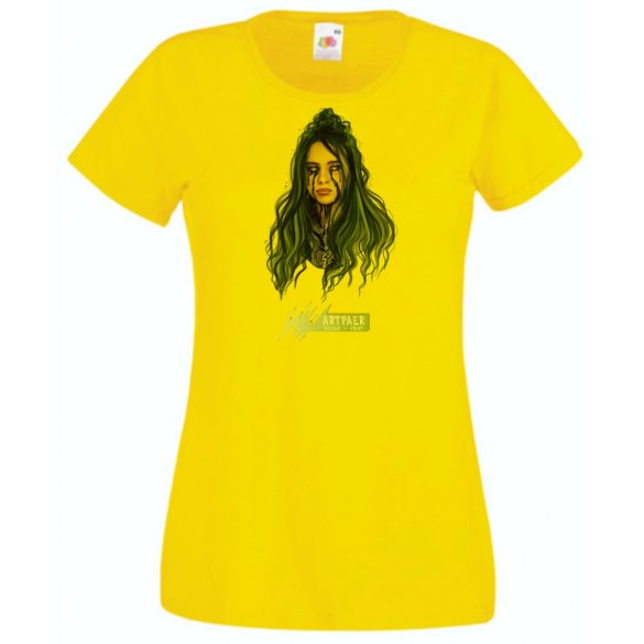 Fan - Billie Eilish gyászol női rövid ujjú póló