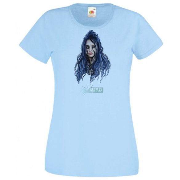 Fan - Billie Eilish gyászol női rövid ujjú póló