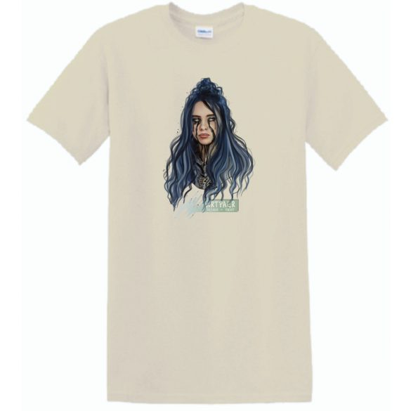 Fan - Billie Eilish gyászol férfi rövid ujjú póló