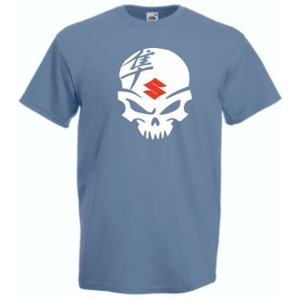 Motor fan Suzuki Hayabusa férfi rövid ujjú póló