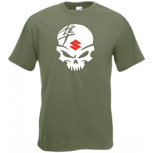 Motor fan Suzuki Hayabusa férfi rövid ujjú póló