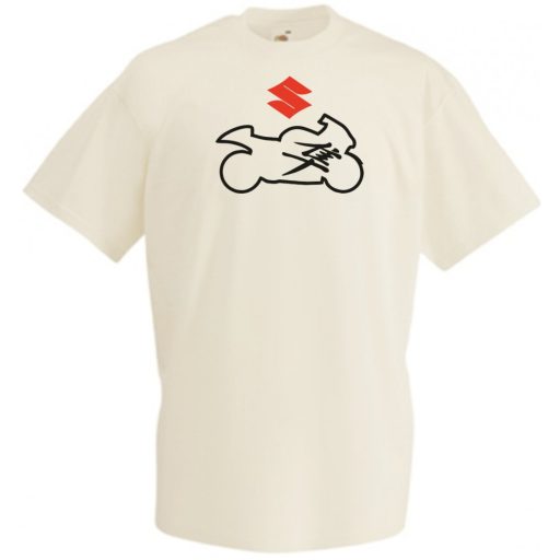 Motor fan Suzuki Hayabusa férfi rövid ujjú póló