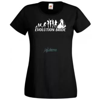 EVO Bride - Lánybúcsú női rövid ujjú póló