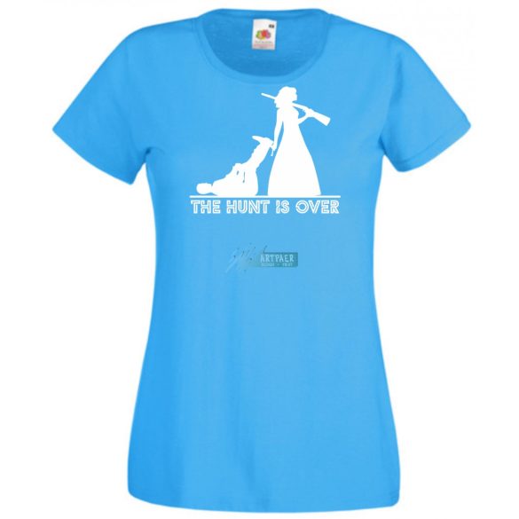Lánybúcsú - A Vadászat végetért -B női rövid ujjú póló