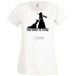 Lánybúcsú - A Vadászat végetért -B női rövid ujjú póló