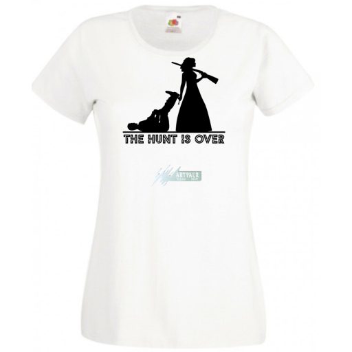 Lánybúcsú - A Vadászat végetért -B női rövid ujjú póló