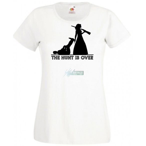 Lánybúcsú - A Vadászat végetért -B női rövid ujjú póló